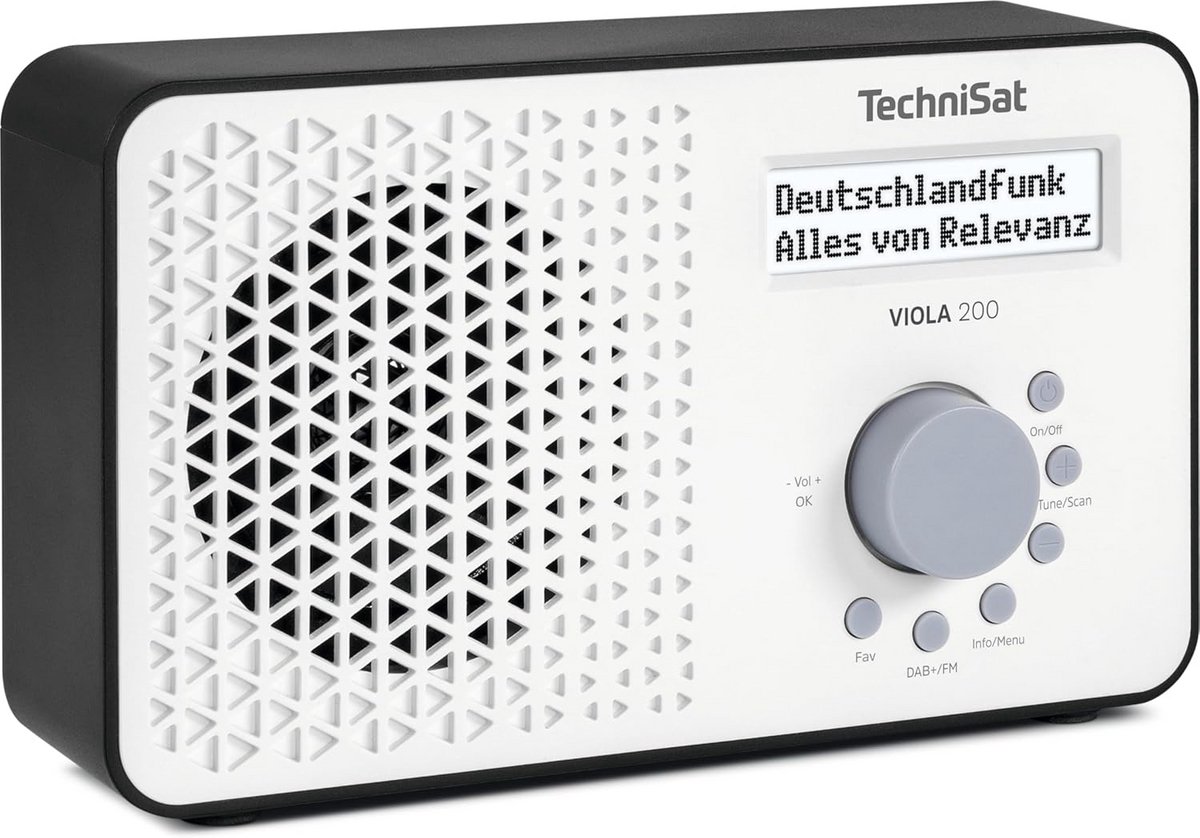 DAB+ Portable Radio met LCD Scherm en Favorietenknop