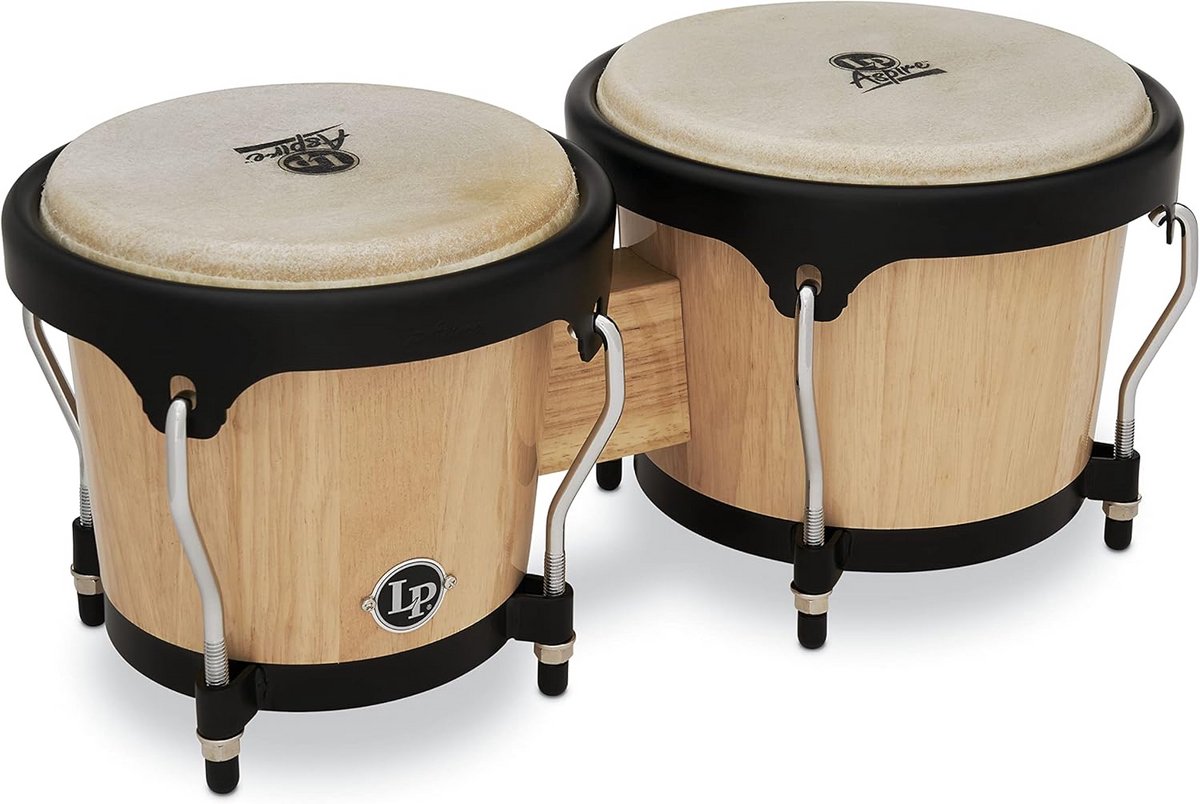 Bongo's Hout Natuurlijk - Percussie Instrument voor Ritme en Muziek