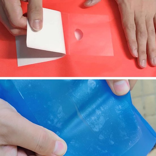 30x Transparante TPU Reparatiepatches voor Opblaasbare Voorwerpen - Waterdicht en Sterk — afbeelding 4