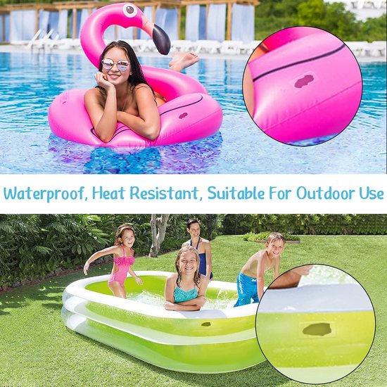 30x Transparante TPU Reparatiepatches voor Opblaasbare Voorwerpen - Waterdicht en Sterk — afbeelding 3