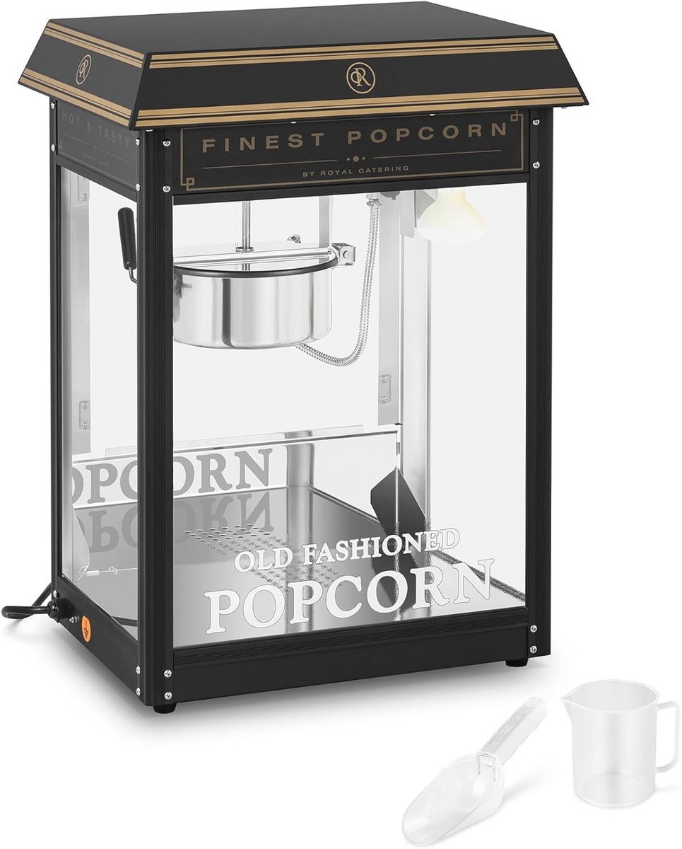 Popcornmachine Professioneel met Teflon Coating - 5-6 kg/uur Capaciteit