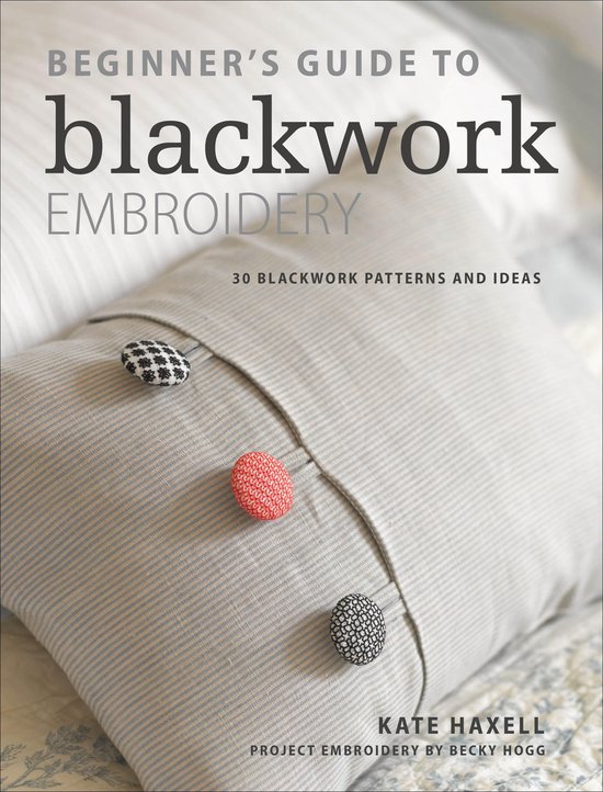 Beginner's Guide to Blackwork Embroidery - cover