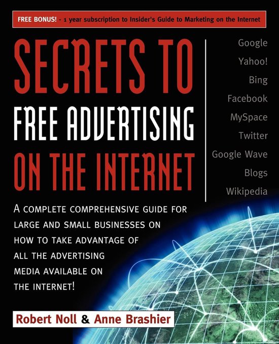 Secrets to Free Advertising on the Internet - cover