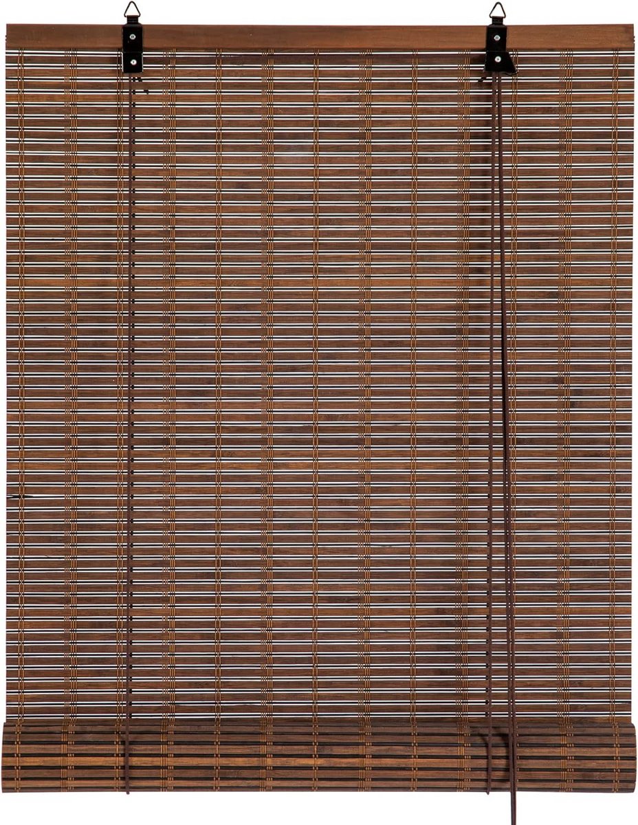 Bamboe Rolgordijn 90 x 180 cm voor Binnen - Zonwering en Privacy Oplossing