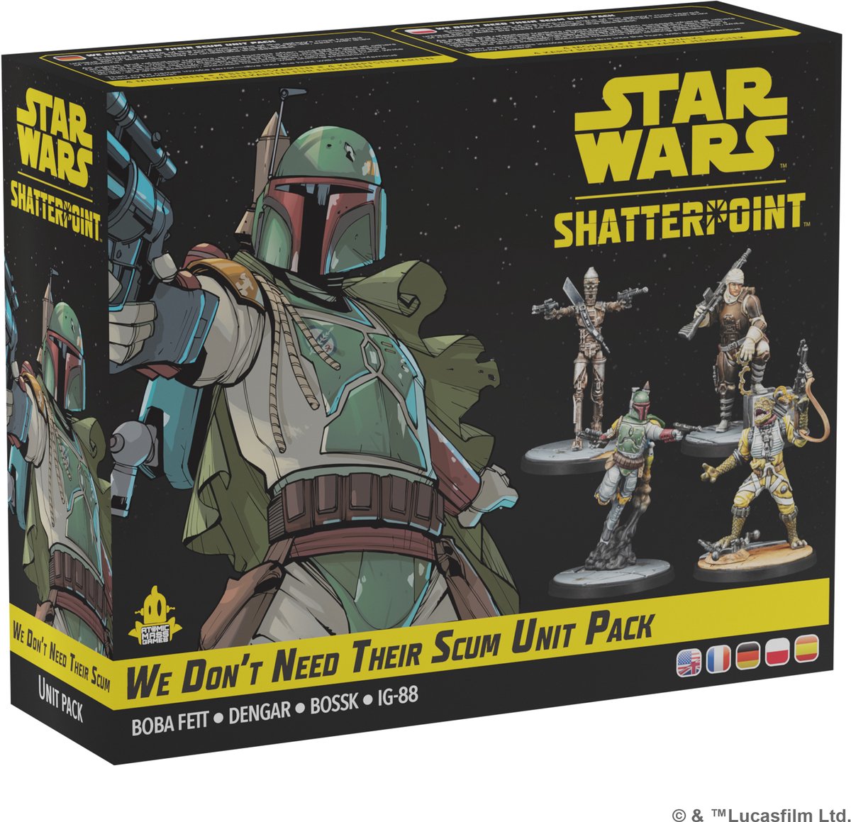 Star Wars Shatterpoint We Don't Need Their Scum - EN/FR/DE/PL/ES