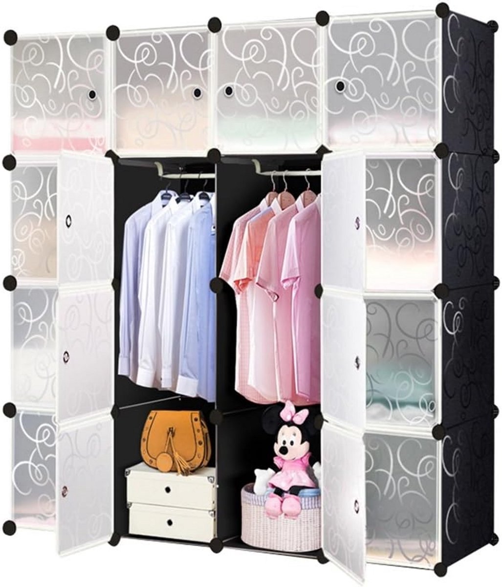 Modulair Plank Systeem DIY - Flexibele Opbergkast voor Kleding, Schoenen en Badkamer