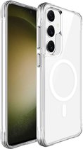 imoshion Coque adaptée pour Samsung Galaxy S24 FE - imoshion Rugged Air adaptée pour MagSafe - Transparent