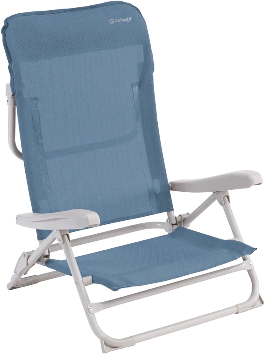 Outwell Strandstoel Seaford inklapbaar oceaanblauw