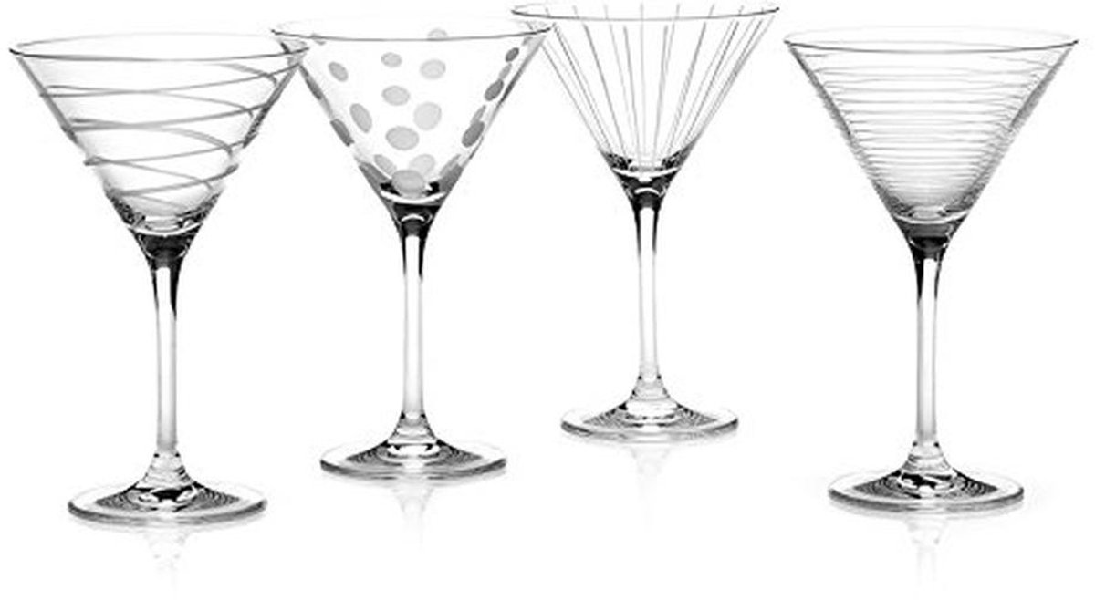 Set van 4 Martini glazen 290 ml - Elegante glazen voor elke gelegenheid