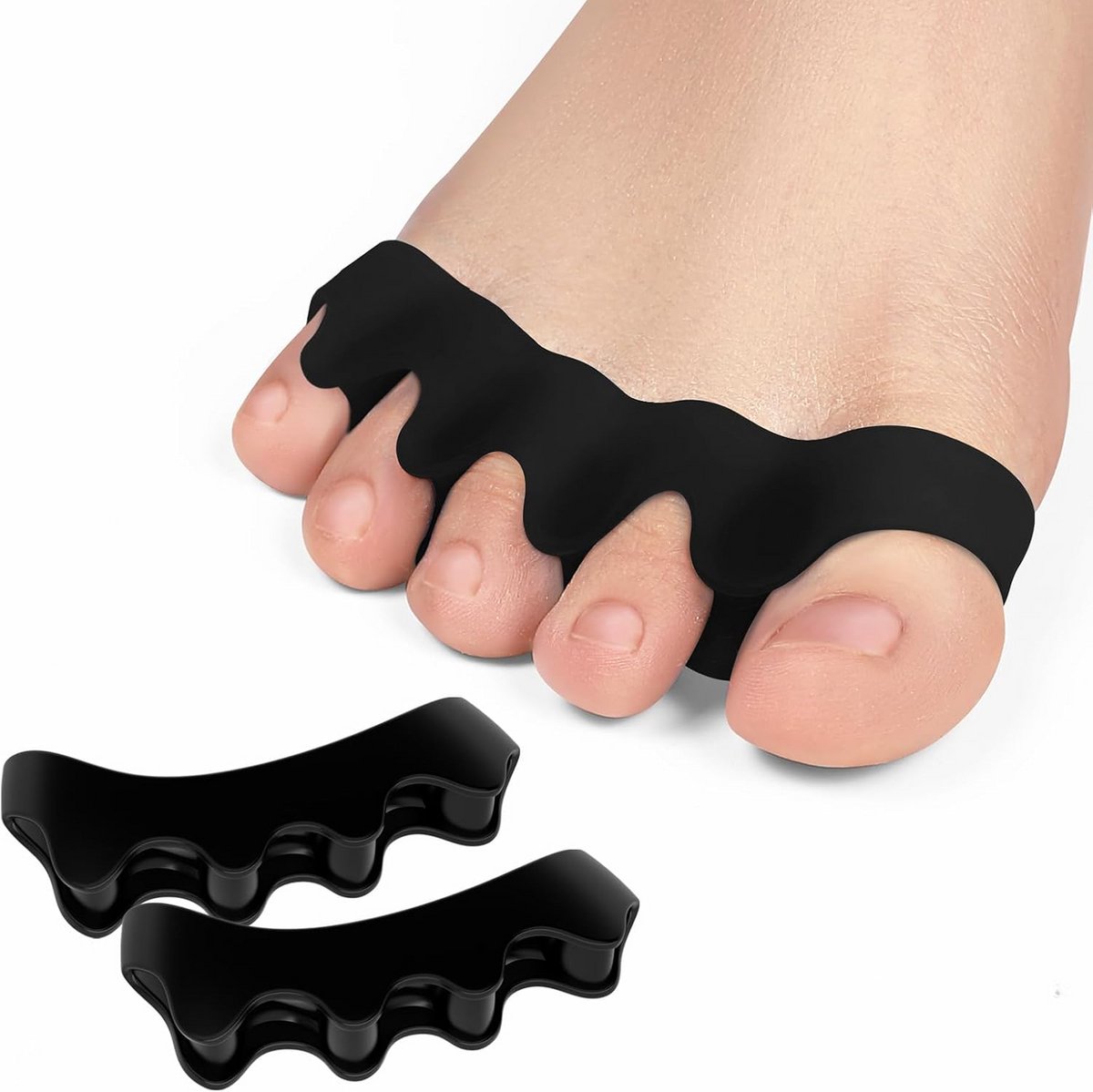 Teenscheiders voor eeltknobbels en hamertenen - 8-pack voor voetcomfort en uitlijning