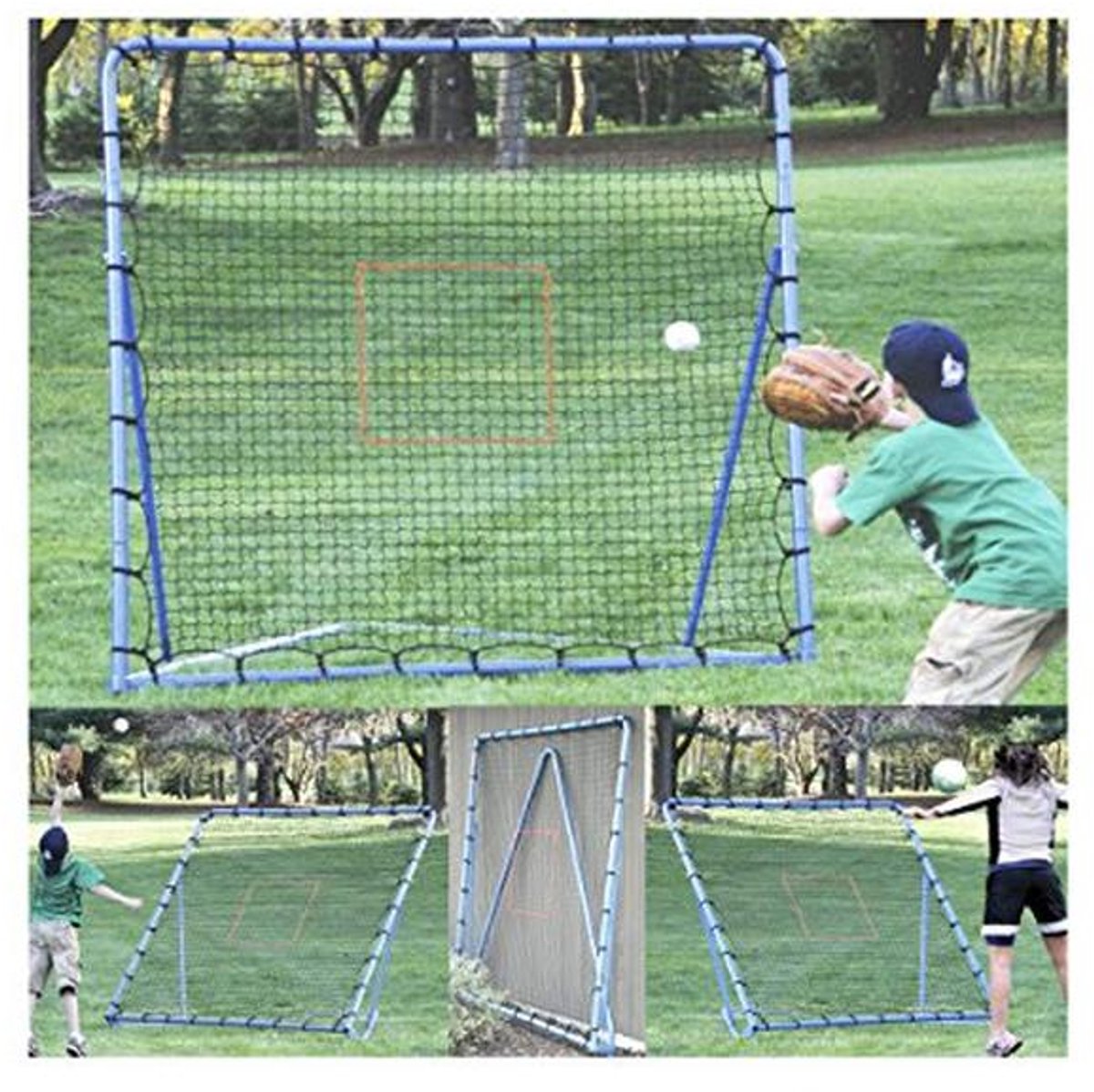 Multi-Sport Vouwbare Rebounder 6 x 6-Feet - Ideaal Voor Alle Leeftijden