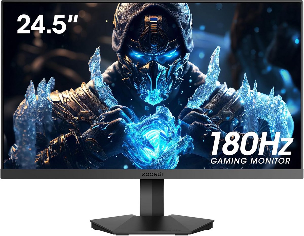 24.5 Inch Gaming Monitor 180Hz Full HD IPS 1ms Reactietijd VESA