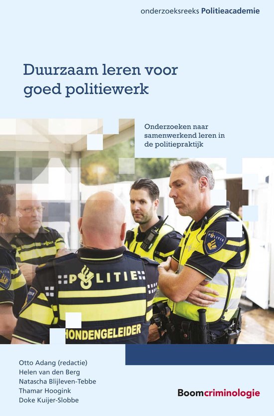 Onderzoeksreeks Politieacademie - Duurzaam leren voor goed p ... - cover
