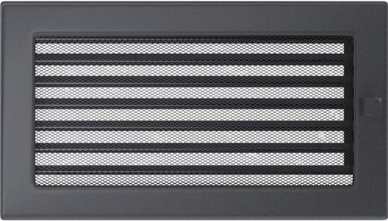 Lüftungsgitter KRATKI FRESH Kamingitter 17cm x 49cm schwarz Lüftungsgitter KRATKI FRESH Kamingitter 17cm x 49cm schwarz