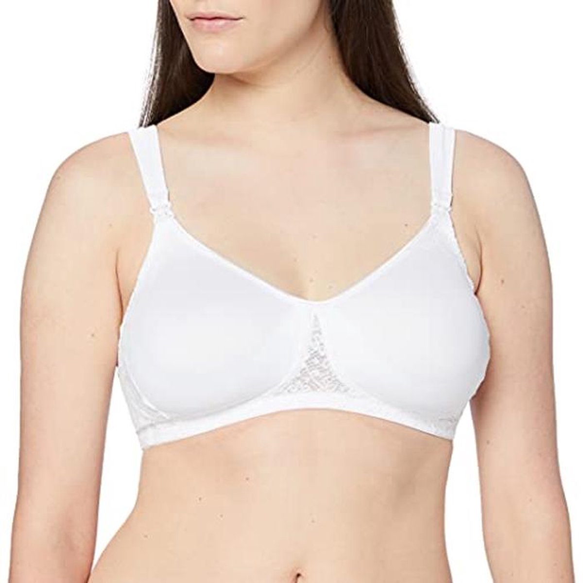 Maternity Nursing Bra zonder Beugel voor Vrouwen - Wit