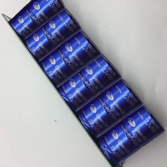 Super Farad Capacitor 6 Pieces 16 V 83 F Single Row 2.7 V 500 F ...