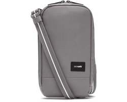 Pacsafe Tech Crossbody - 1 L - Schoudertas - RFID-blokkerend - Anti-diefstal Tas - Crossbody Waterdicht - Beveiligde Tas - Reistas - Grijs