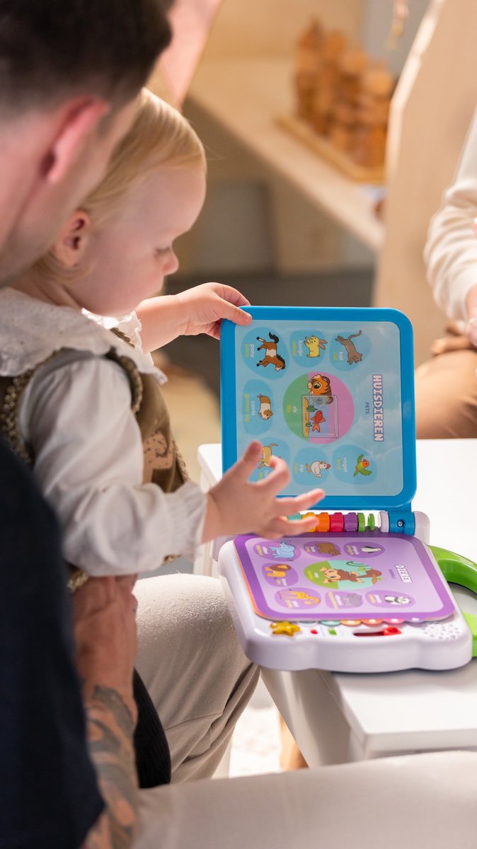 VTech Baby Mijn Eerste 100 Woordjes Boek - Educatief Speelgoed - Woordjes Leren - Nederlands & Engels Gesproken - Cadeau - Kinderspeelgoed 1.5 tot 4 Jaar — afbeelding 3