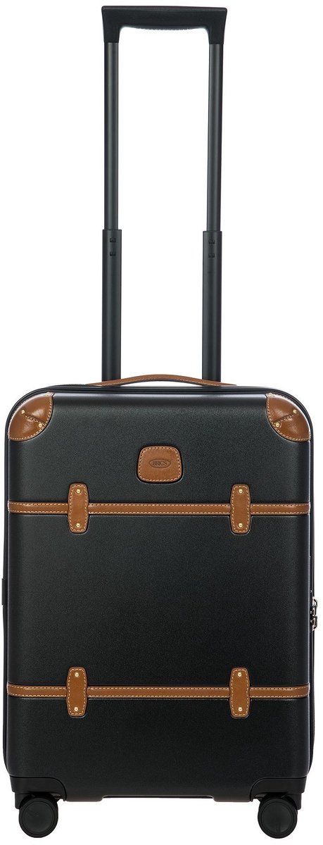 BRIC'S Bellagio Trolley 55 cm Black / Tan Zwart