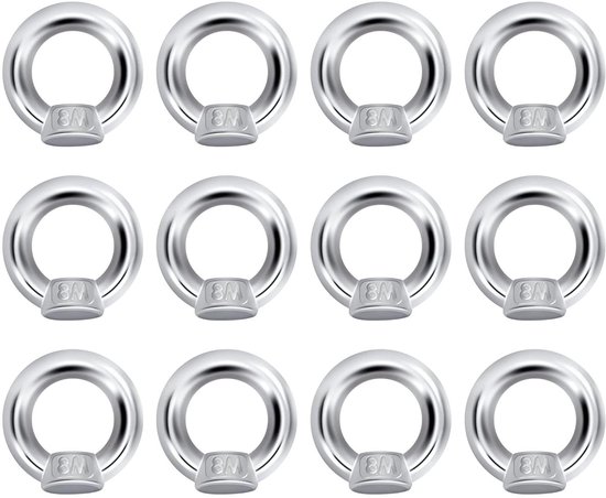 Hefoog Ring Bouten Marine Gewicht Lift Schroefdraad Mannelijke Grade Staal 316, A4 - M6 M8 M10 Roestvrij Staal M8