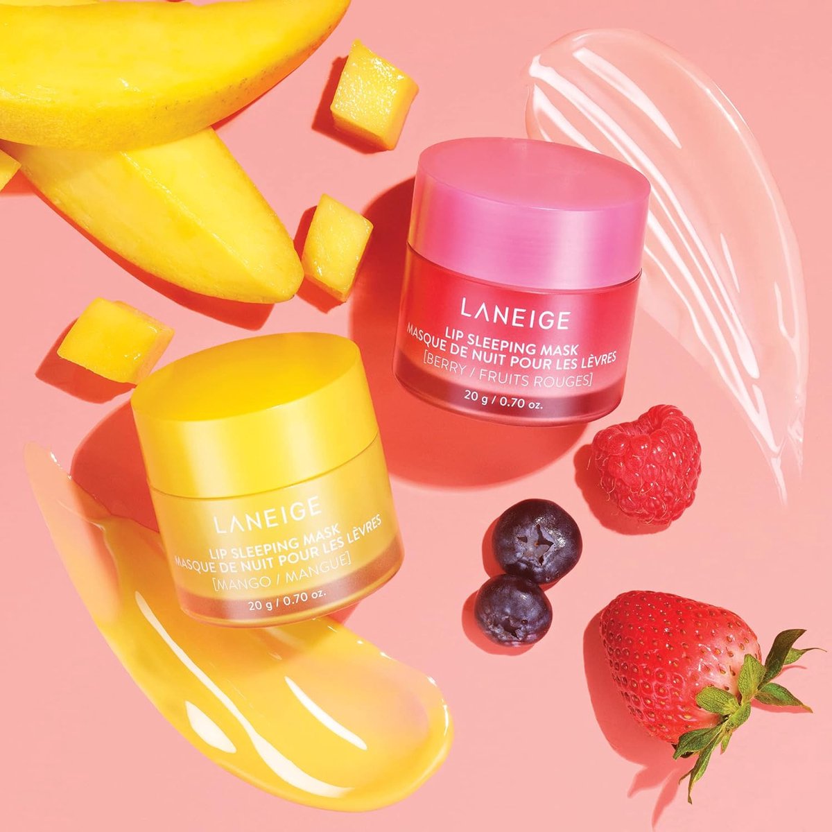 Laneige - Lip Sleeping Mask - Mango - 20g — cadeau in Verzorging - foto 3