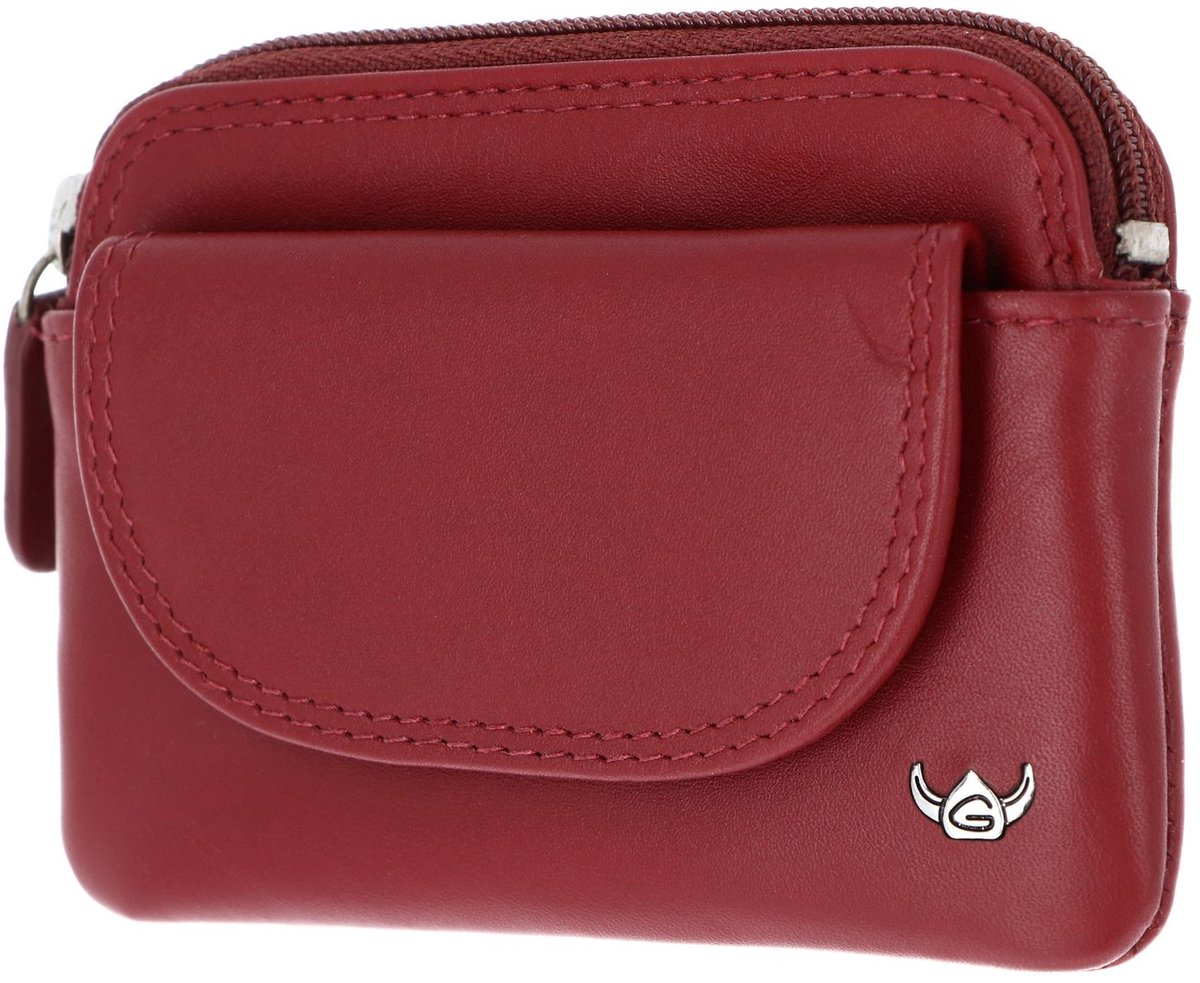 Golden Head Leren sleutelgeval Polo RV-Schlüsseletui 5243 Rot donkerrood