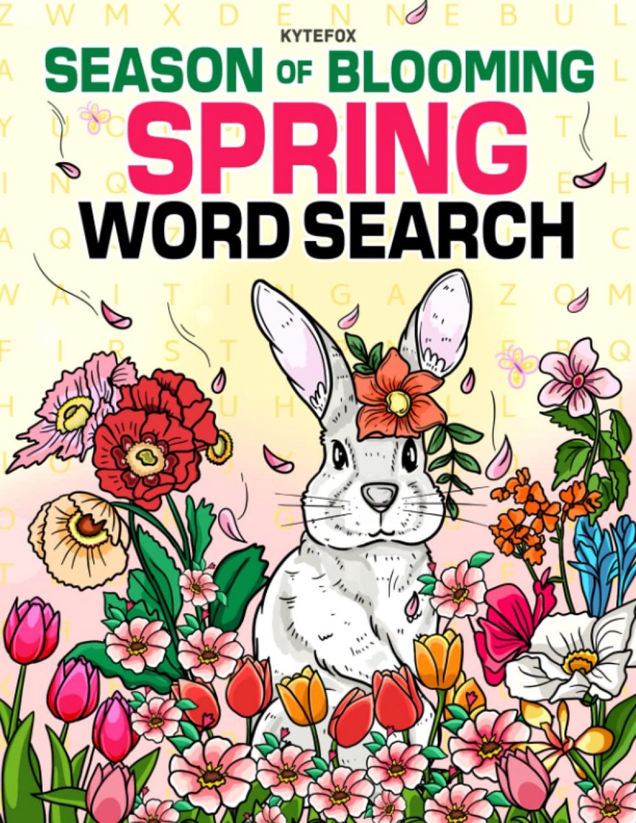 Lente Woordzoeker Puzzels: 100 Leuke en Makkelijke Woordzoeksels over Bloemen, Eten en Lente Activiteiten - Ontspannend en Leerzaam Puzzelboek voor Jong en Oud