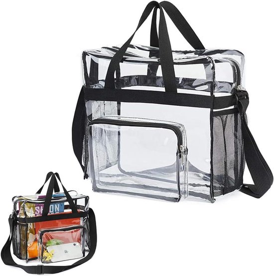 2 Stuks Transparante Kaarthouder Met Sterren – Voor Buskaart, School-ID, Sleutelhanger Of Tas
