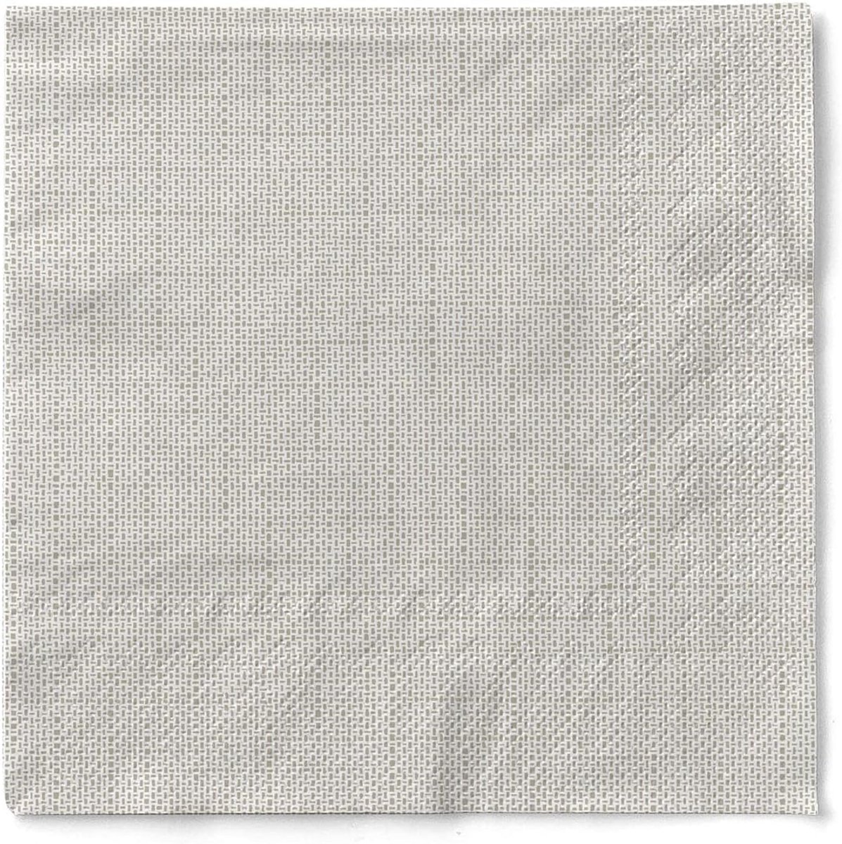 Tissue Servetten Grijs 33x33 cm - 100 stuks - Luxe 3-laags Kwaliteit voor Feest en Horeca