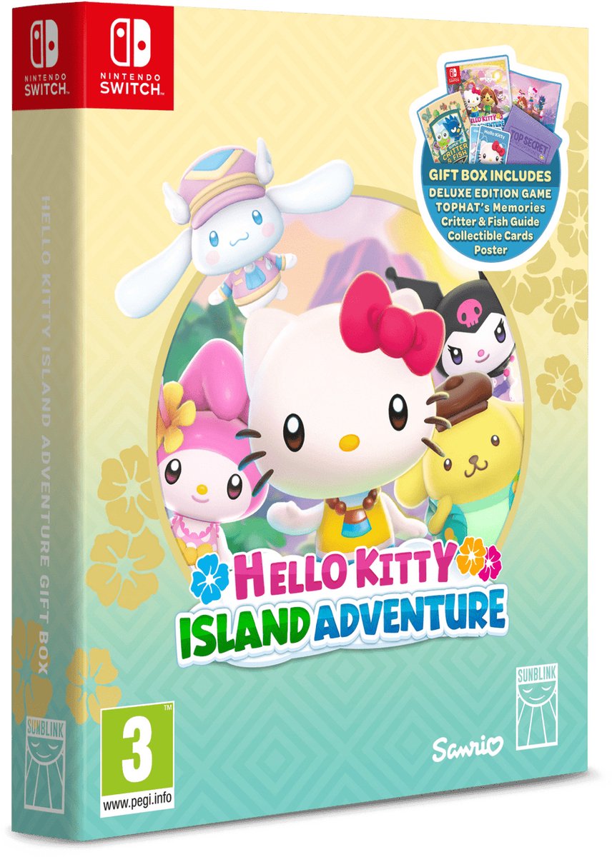 Just for Games Hello Kitty Island Adventure Gift Box Nintendo Switch