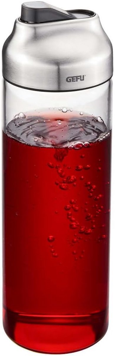 Glazen Olie en Azijn Dispenser met Hendel Deksel - 400 ml - Druppelvrij Schenken