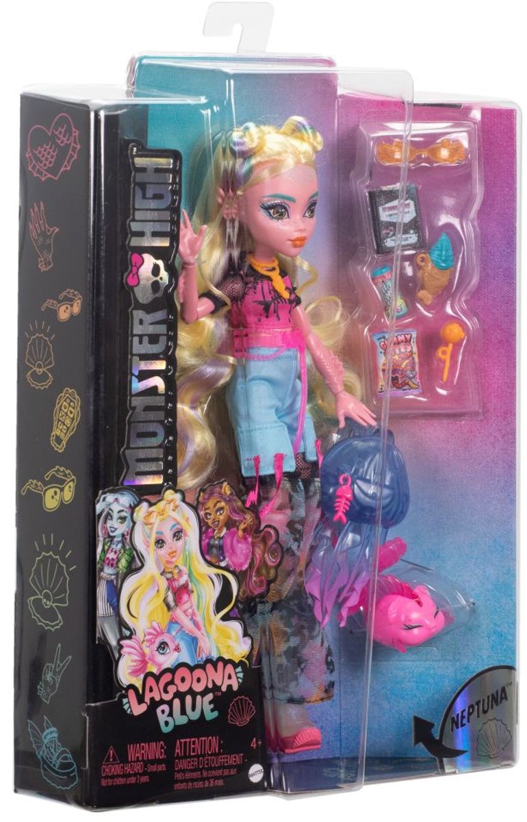 Monster High Lagoona Blue - Modepop — afbeelding 6