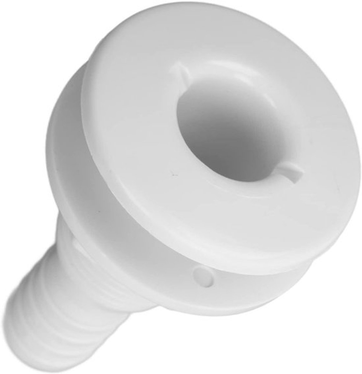 Water Afvoer Boot Connector 3/4 inch | Boot Sanitair Fittings | ABS Plastic Slang Koppeling Outlet (Wit)