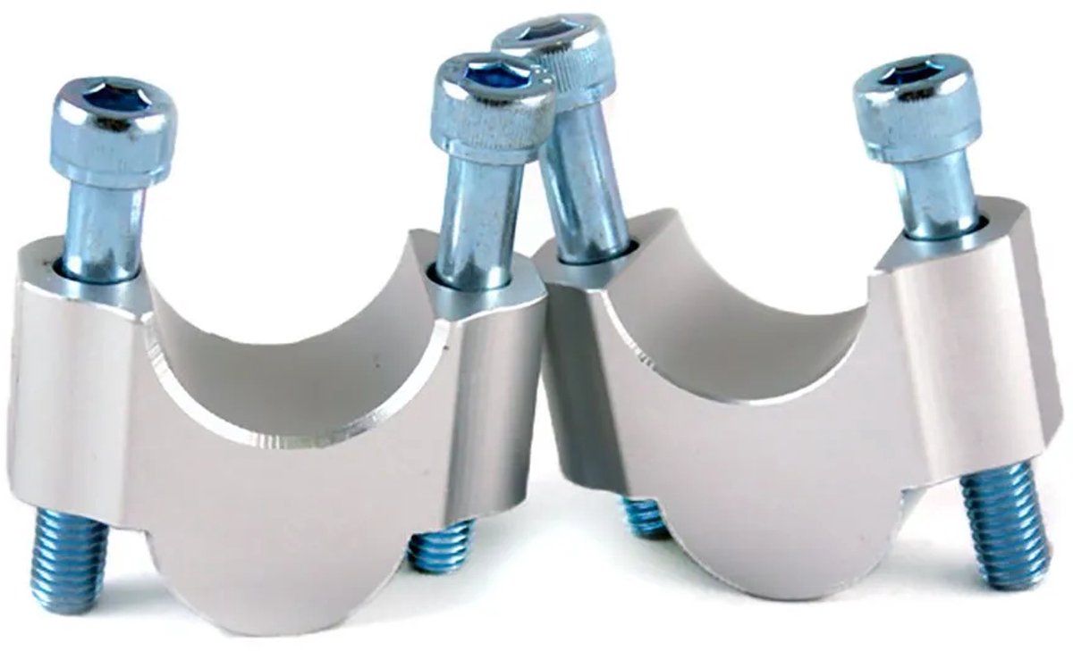 Holeshot 25mm Stuurverhoger Zilver 28.6mm