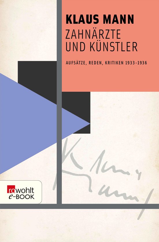 Aufsätze, Reden, Kritiken 1 - Zahnärzte und Künstler - cover