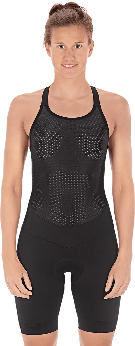 CUBE BLACKLINE WS BIB SHORTS BLACK L