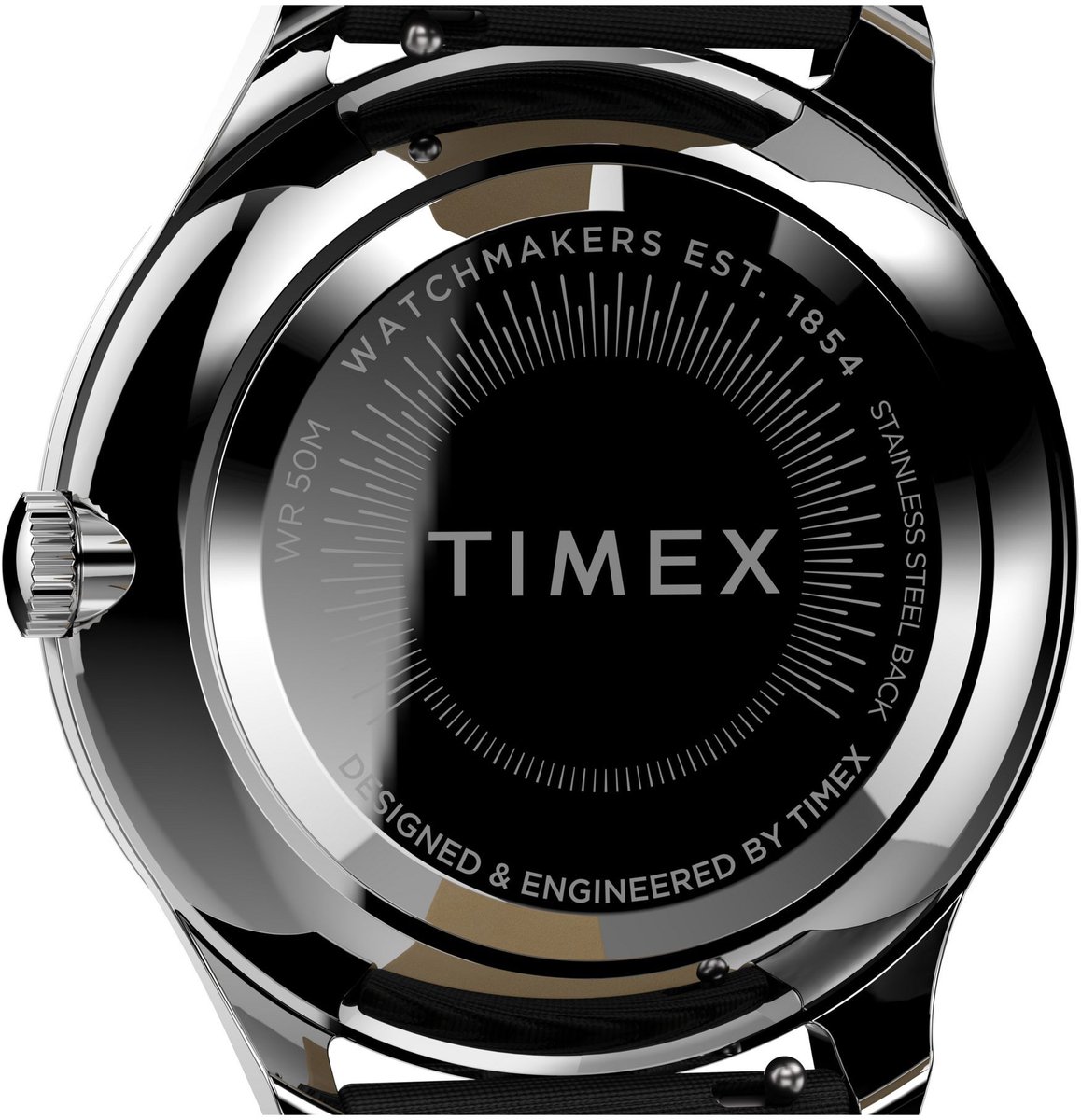 Timex Celestial Opulence Kwarts Analoog Horloge Zilverkleur Case: 100% Low Lead Brass | Armband: 100% Synthetic 32 TW2V01100AJ