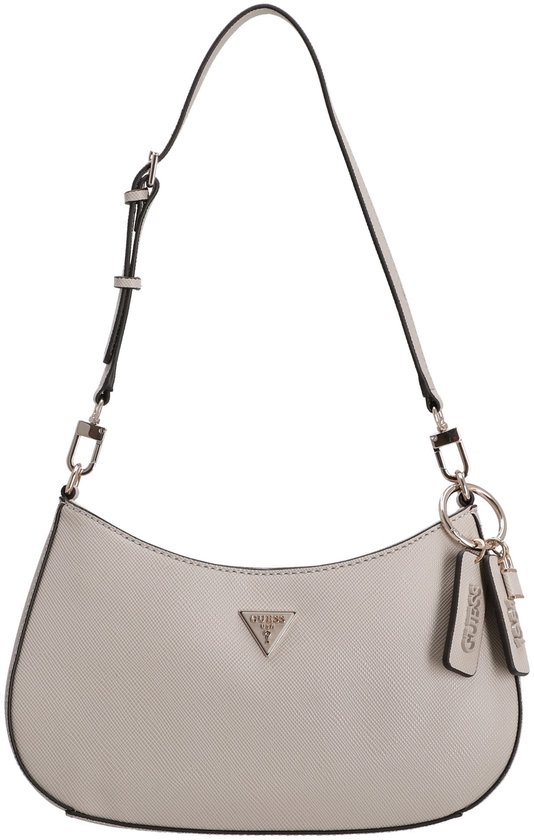 GUESS sac à épaule Noelle II Top Zip Shoulder Bag Taupe