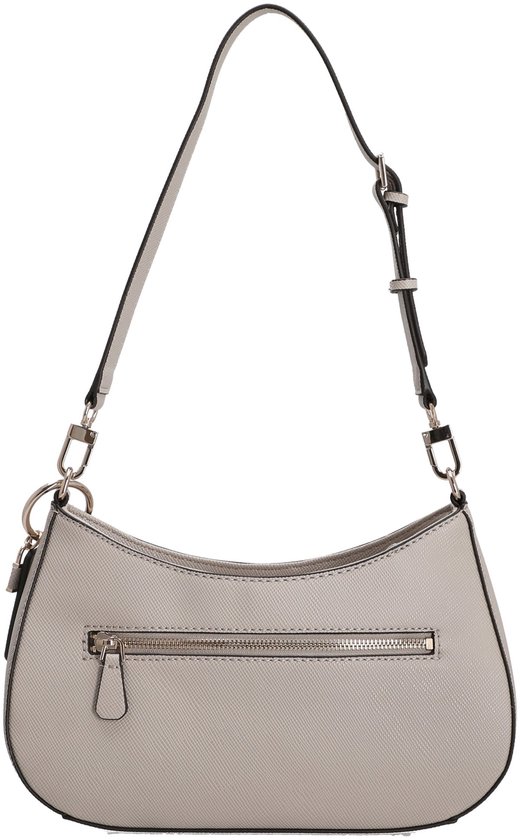 GUESS sac à épaule Noelle II Top Zip Shoulder Bag Taupe