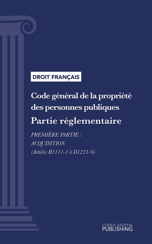 Code général de la propriété des personnes publiques - cover