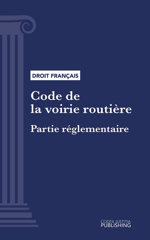 Code de la voirie routière - cover