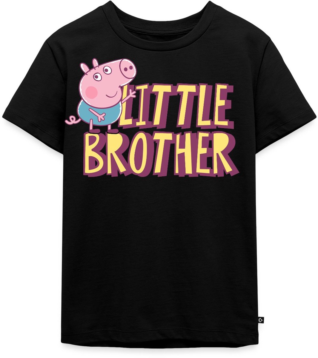 Peppa Pig Kleine Broer George Pig Premium T Shirt Kinderen
