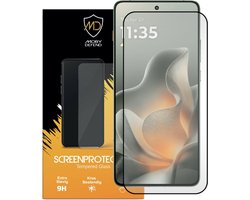 MobyDefend Screenprotector - Geschikt voor Motorola Edge 70 - Screensaver Met Zwarte Randen - Gehard Glas