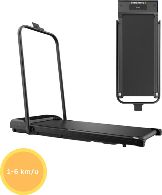 Livista Inklapbare Loopband 8 km/h Grijs/Zwart - Livista - €139,99