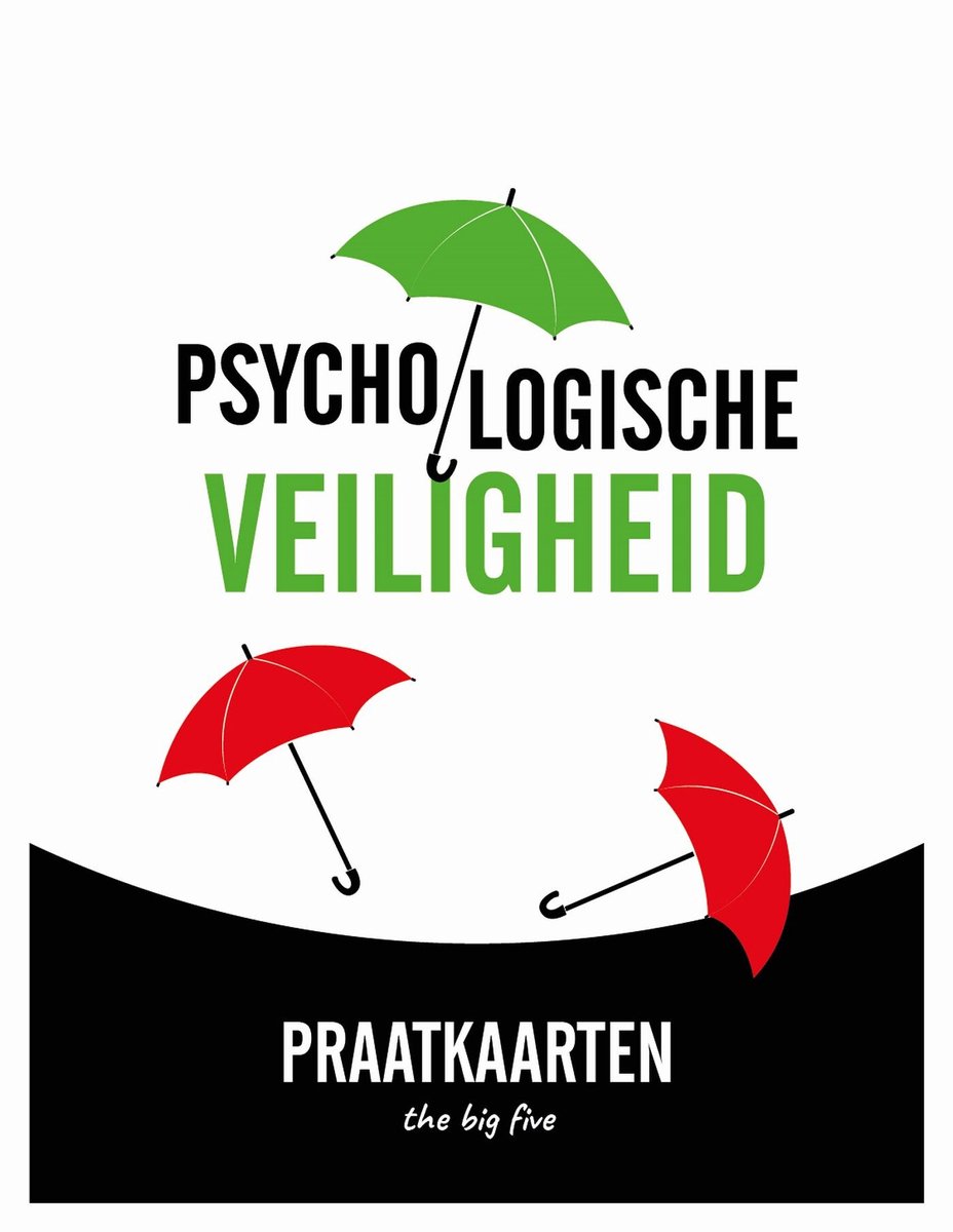 Omslag van Praatkaarten psychologische veiligheid