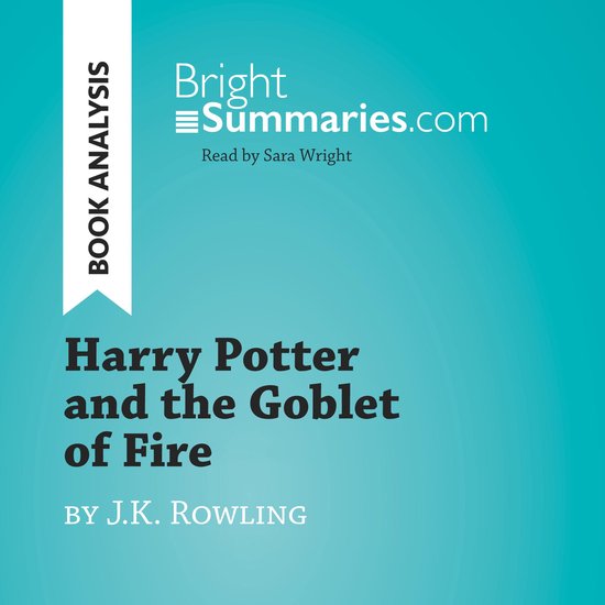 Harry Potter and the Goblet of Fire by J.K. Rowling (Book An ... - cover