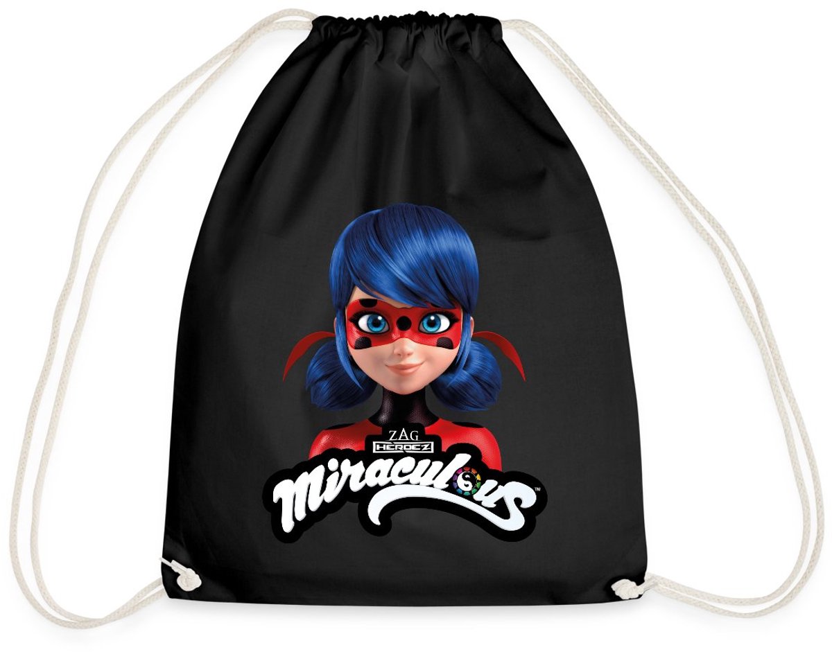 Miraculous Ladybug Met Logo Gymtas