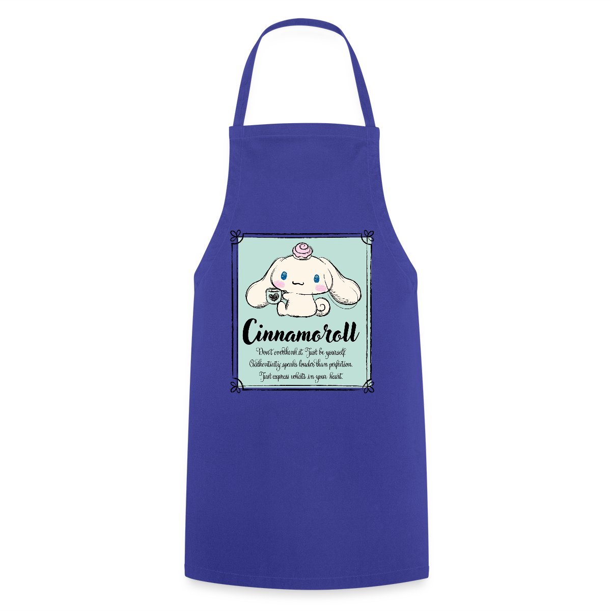 Cinnamoroll Don't Overthink It. Just Be Yourself Keukenschort
