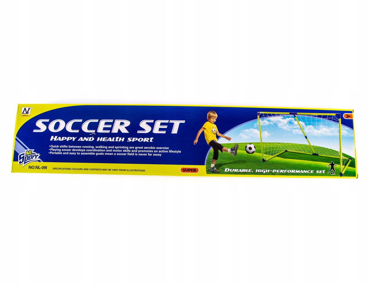Voetbaldoel 154cm Set met Bal en Pomp