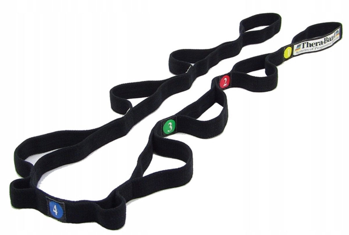Thera-Band Stretchband Oefenband met 8 gaten